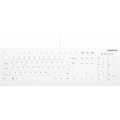 Cherry AK-C8112 Medizinische Tastatur - IP68 versiegelt, USB Cherry AK-C8112 Medizinische Tastatur - IP68 versiegelt, USB