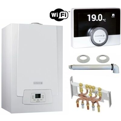Chaudière à condensation de gaz Dietrich MPX 24/29 MI Compacte - Thermostat Wi-Fi connecté - Publicité Chaudière à condensation de gaz Dietrich MPX 24/29 MI Compacte - Thermostat Wi-Fi connecté - Publicité