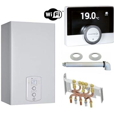Chaudière à condensation de gaz Urbia Green 25 kW - Thermostat Wi-Fi - Publicité Chaudière à condensation de gaz Urbia Green 25 kW - Thermostat Wi-Fi - Publicité