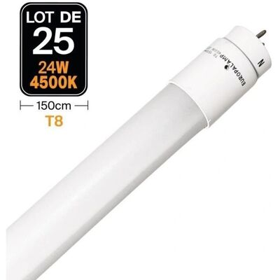 EUROPALAMP 25 Tubi Neon led 25W 150cm T8 Blanc Neutre 4500k - Tubo de Neón LED EUROPALAMP 25 Tubi Neon led 25W 150cm T8 Blanc Neutre 4500k - Tubo de Neón LED