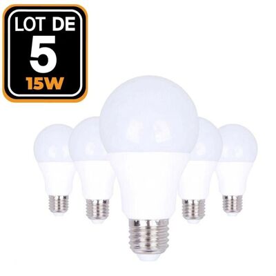 EUROPALAMP 5 Lampadine LED E27 15W Bianco Freddo - Lampadina LED EUROPALAMP 5 Lampadine LED E27 15W Bianco Freddo - Lampadina LED