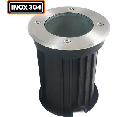 EUROPALAMP Faretto da incasso in acciaio inox - IP65 GU10 EUROPALAMP Faretto da incasso in acciaio inox - IP65 GU10
