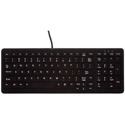Active Key AK-CB7000F Schwarze USB QWERTZ Tastatur - Büro Active Key AK-CB7000F Schwarze USB QWERTZ Tastatur - Büro