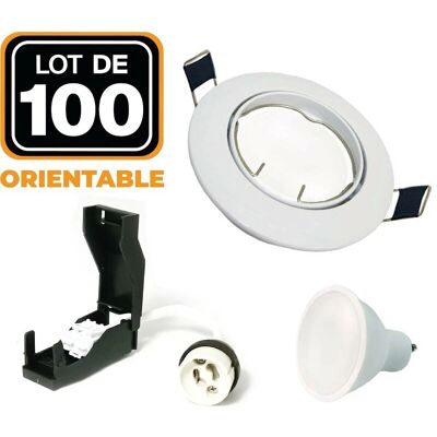 Europalamp 100 Downlights Blanco Cálido GU10 7W - Downlights Europalamp 100 Downlights Blanco Cálido GU10 7W - Downlights