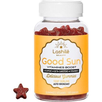 Lashilé Beauty Good Sun Vitamines Auto-Bronzant - 1 Mois - Publicité Lashilé Beauty Good Sun Vitamines Auto-Bronzant - 1 Mois - Publicité