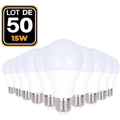 EUROPALAMP 50 Bombillas LED 15W Blanco Cálido 3000K - Bombilla LED EUROPALAMP 50 Bombillas LED 15W Blanco Cálido 3000K - Bombilla LED