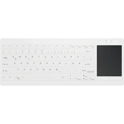 Active Key AK-C4412F - German White Keyboard with Touchpad Active Key AK-C4412F - German White Keyboard with Touchpad