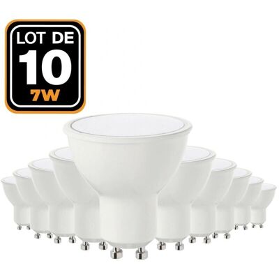EUROPALAMP Lampadina LED GU10 7W - Bianco caldo 3000K - Tipo di prodotto EUROPALAMP Lampadina LED GU10 7W - Bianco caldo 3000K - Tipo di prodotto