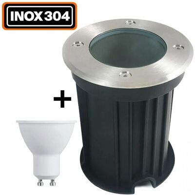 EUROPALAMP Faretti da Incasso Esterni - GU10 7W 6000K Bianco EUROPALAMP Faretti da Incasso Esterni - GU10 7W 6000K Bianco