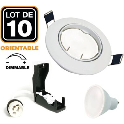 EUROPALAMP GU10 Focos LED Regulables - Interior 6W 4500K EUROPALAMP GU10 Focos LED Regulables - Interior 6W 4500K
