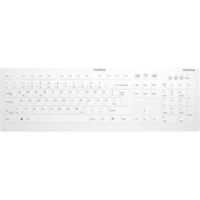 Cherry AK-C8112 Medizin-Tastatur - Hygienisch & Desinfizierbar Cherry AK-C8112 Medizin-Tastatur - Hygienisch & Desinfizierbar