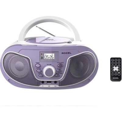 Roxel - RCD-S70BT - Bluetooth - Portable Boombox CD Player Roxel - RCD-S70BT - Bluetooth - Portable Boombox CD Player