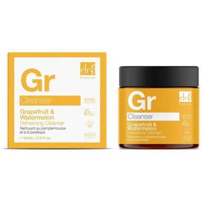 Dr Botanicals Wasser-Melone & Grapefruit Reinigung - Gesicht 60ml Dr Botanicals Wasser-Melone & Grapefruit Reinigung - Gesicht 60ml