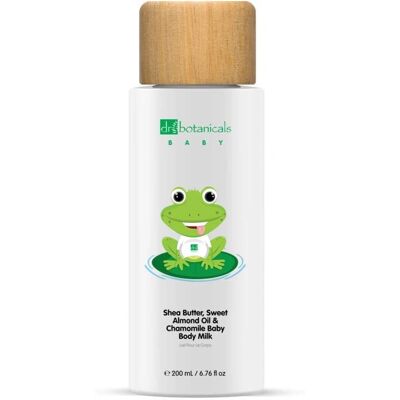 Dr Botanicals Huile d'Amande Douce & Camomille Lait pour le Corps Bébé - Baby Body Milk - Publicité Dr Botanicals Huile d'Amande Douce & Camomille Lait pour le Corps Bébé - Baby Body Milk - Publicité
