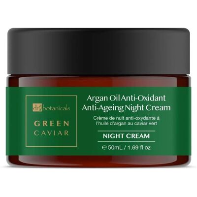 Dr. Botanicals Unisex Grüner Kaviar & Arganöl Nachtcreme Dr. Botanicals Unisex Grüner Kaviar & Arganöl Nachtcreme