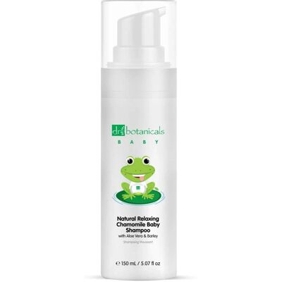 Shampoing bébé à la camomille de Dr. Botanicals - 150ml - Publicité Shampoing bébé à la camomille de Dr. Botanicals - 150ml - Publicité