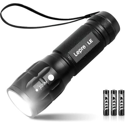 EVER LE - Foco ajustável LED tocha - 3 AAA - Flashlight EVER LE - Foco ajustável LED tocha - 3 AAA - Flashlight