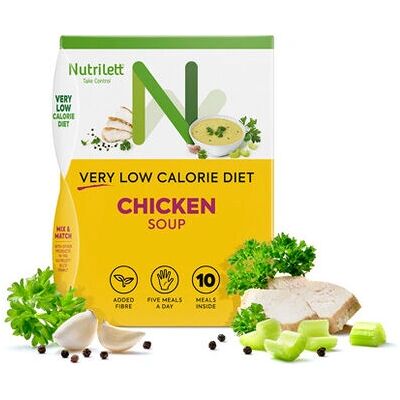 Nutrilett VLCD Kermainen Kanakeitto - 10 kpl Nutrilett VLCD Kermainen Kanakeitto - 10 kpl