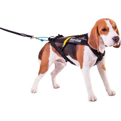 Ham de Freemotion de la Non-Stop Dogwear - Negru - Ham pentru câini Ham de Freemotion de la Non-Stop Dogwear - Negru - Ham pentru câini