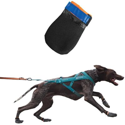 Non-stop dogwear Beskyttelsesstøvler - L Sort Non-stop dogwear Beskyttelsesstøvler - L Sort