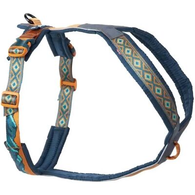 Non-stop Dogwear Line Harness 5.0 Rachel Pohl Edition - Teal/Oak - Hundesele Non-stop Dogwear Line Harness 5.0 Rachel Pohl Edition - Teal/Oak - Hundesele