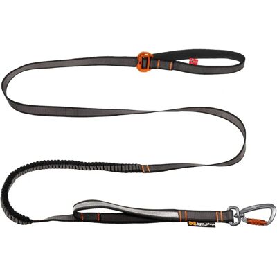 Non-stop dogwear Touring Bungee Slyng - Justerbar, Brun, 2,1m Non-stop dogwear Touring Bungee Slyng - Justerbar, Brun, 2,1m