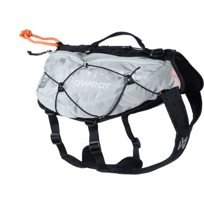 Non-stop Dogwear Glacier Gray XL Trail Light Hunderyggsekk Non-stop Dogwear Glacier Gray XL Trail Light Hunderyggsekk