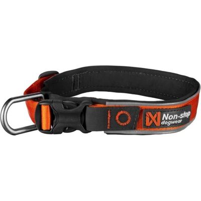 Non-stop Dogwear Roam Halsbånd - Oransje M - Hundehalsbånd Non-stop Dogwear Roam Halsbånd - Oransje M - Hundehalsbånd