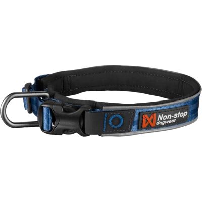 Non-stop Dogwear Roam Halsband - Blau (S) - Hundehalsband Non-stop Dogwear Roam Halsband - Blau (S) - Hundehalsband