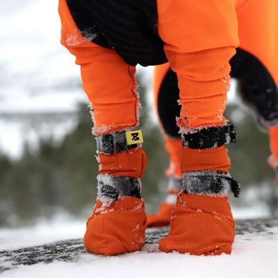 Non-stop Dogwear Contact Bootie High Oransje XS - Hundestøvler Non-stop Dogwear Contact Bootie High Oransje XS - Hundestøvler