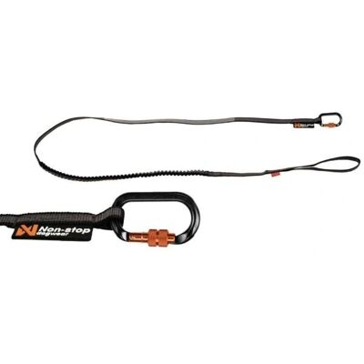 NonStop dogwear Touring Bungee Halsbånd - 2/2,8m, 13mm, Grey NonStop dogwear Touring Bungee Halsbånd - 2/2,8m, 13mm, Grey