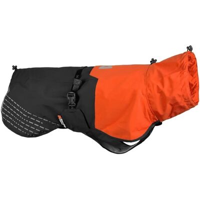 Non-Stop Dogwear Fjord Regnjakke - Orange/Sort - Vandtæt & Åndbar Non-Stop Dogwear Fjord Regnjakke - Orange/Sort - Vandtæt & Åndbar