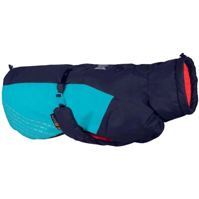 Non-stop Dogwear Glacier 2.0 Navy/Teal Dog Jacket - Winter Coat Non-stop Dogwear Glacier 2.0 Navy/Teal Dog Jacket - Winter Coat
