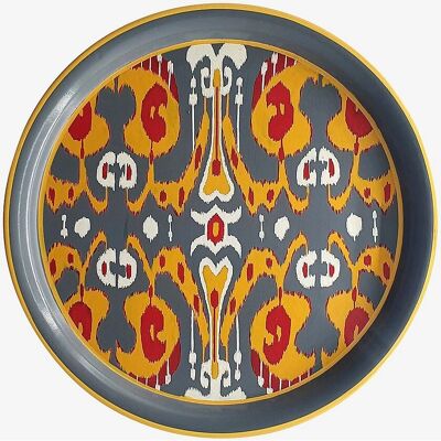 Les Ottomans - Flora jernbakke 38cm Grå Unisex Les Ottomans - Flora jernbakke 38cm Grå Unisex