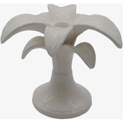 Les Ottomans - Lysestage PALM, lille - Hvid - Lysestage Les Ottomans - Lysestage PALM, lille - Hvid - Lysestage