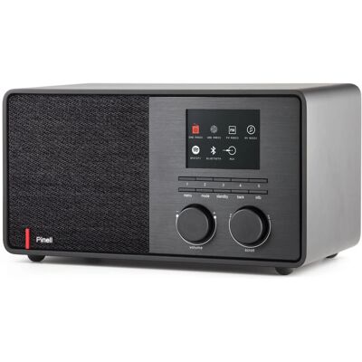 Pinell Supersound 301 - Internet Radio - Zwart Pinell Supersound 301 - Internet Radio - Zwart