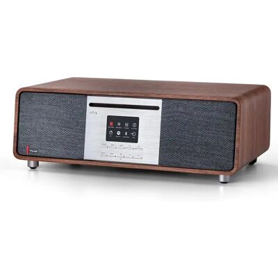 Pinell Supersound 701 - Internetradio DAB+ - Bluetooth - CD-spiller - Valnøtt Pinell Supersound 701 - Internetradio DAB+ - Bluetooth - CD-spiller - Valnøtt