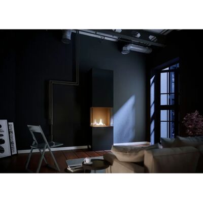 TenderFlame Indie Elektrokamin - Modern, Tragbar Schwarz TenderFlame Indie Elektrokamin - Modern, Tragbar Schwarz