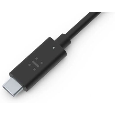 Câble USB-C à USB-C Huddly - 0,6m - Noir - Publicité Câble USB-C à USB-C Huddly - 0,6m - Noir - Publicité