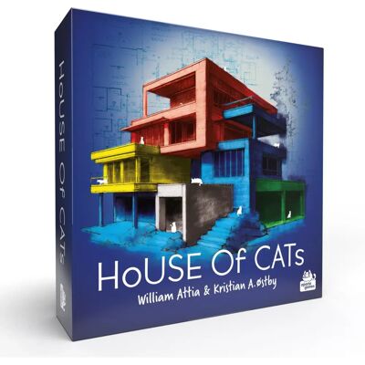 Matagot SARL Jeu de société House of Cats - Construction de Maisons de Chats - Publicité Matagot SARL Jeu de société House of Cats - Construction de Maisons de Chats - Publicité