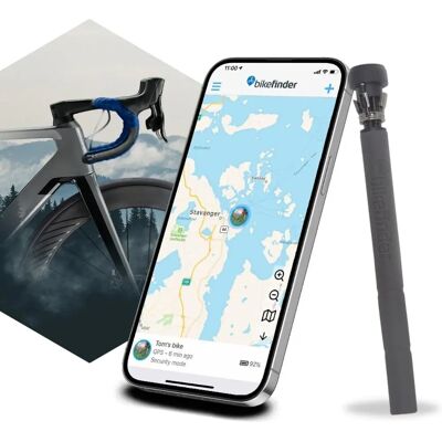 BikeFinder 2.0 GPS Cykeltracker med Bluetooth & GSM - Cykelsikkerhed BikeFinder 2.0 GPS Cykeltracker med Bluetooth & GSM - Cykelsikkerhed