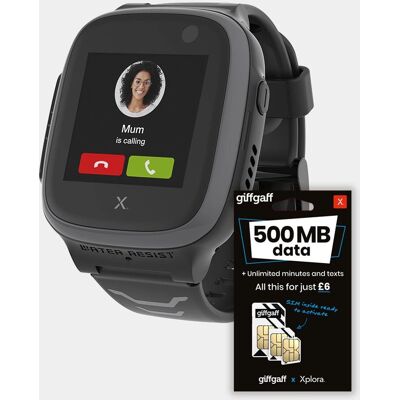 Xplora X5 Play - Relógio inteligente GPS 1,4" TFT - Preto Xplora X5 Play - Relógio inteligente GPS 1,4" TFT - Preto