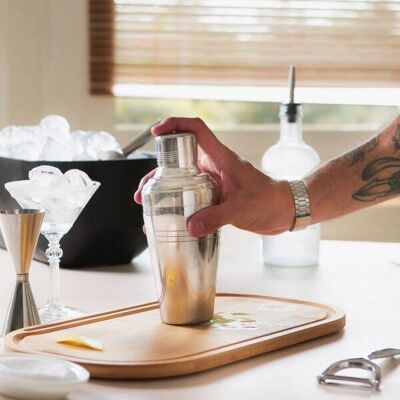 Høy Kvalitet Rustfritt Stål Shaker - Cocktail Club Høy Kvalitet Rustfritt Stål Shaker - Cocktail Club