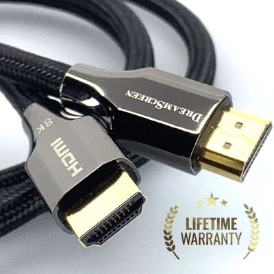 Dreamscreen HDMI 2.1 Kabel 8k60 4:4:4 1,5m - HDMI Kabel Dreamscreen HDMI 2.1 Kabel 8k60 4:4:4 1,5m - HDMI Kabel