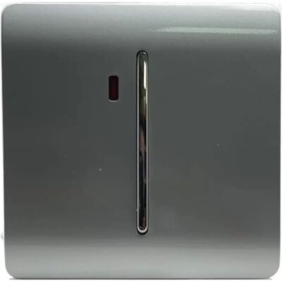 Trendi Silver Heavy Duty Switch - Modern Designer Switch Trendi Silver Heavy Duty Switch - Modern Designer Switch