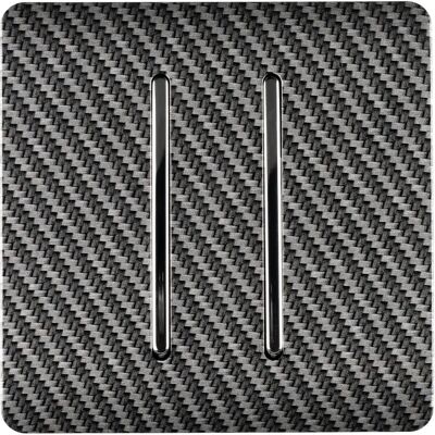 Trendi - Switch - 2 Gang - 2 Way - light switch Trendi - Switch - 2 Gang - 2 Way - light switch