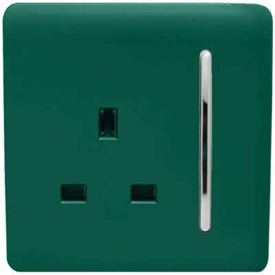 Trendi Switch 1 Gang Dark Green - Plug Socket Trendi Switch 1 Gang Dark Green - Plug Socket