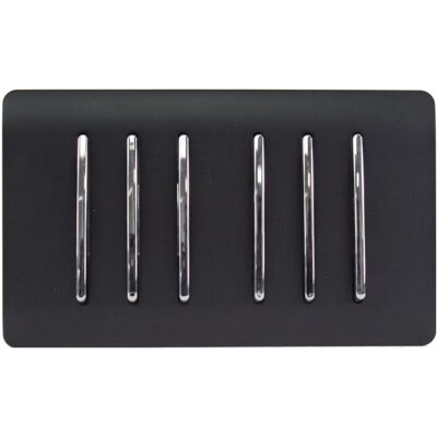 Trendi - Trendi Modern - 6 Gang 2 Way - Light Switch Trendi - Trendi Modern - 6 Gang 2 Way - Light Switch