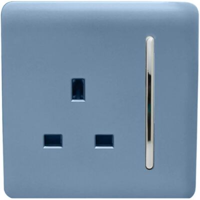 Trendi - Switch - Sky - 13A - Switched Socket Trendi - Switch - Sky - 13A - Switched Socket