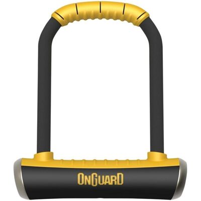 On-Guard 8001 Bike Lock - Hardened Steel, Black, 11.5x20.2cm On-Guard 8001 Bike Lock - Hardened Steel, Black, 11.5x20.2cm